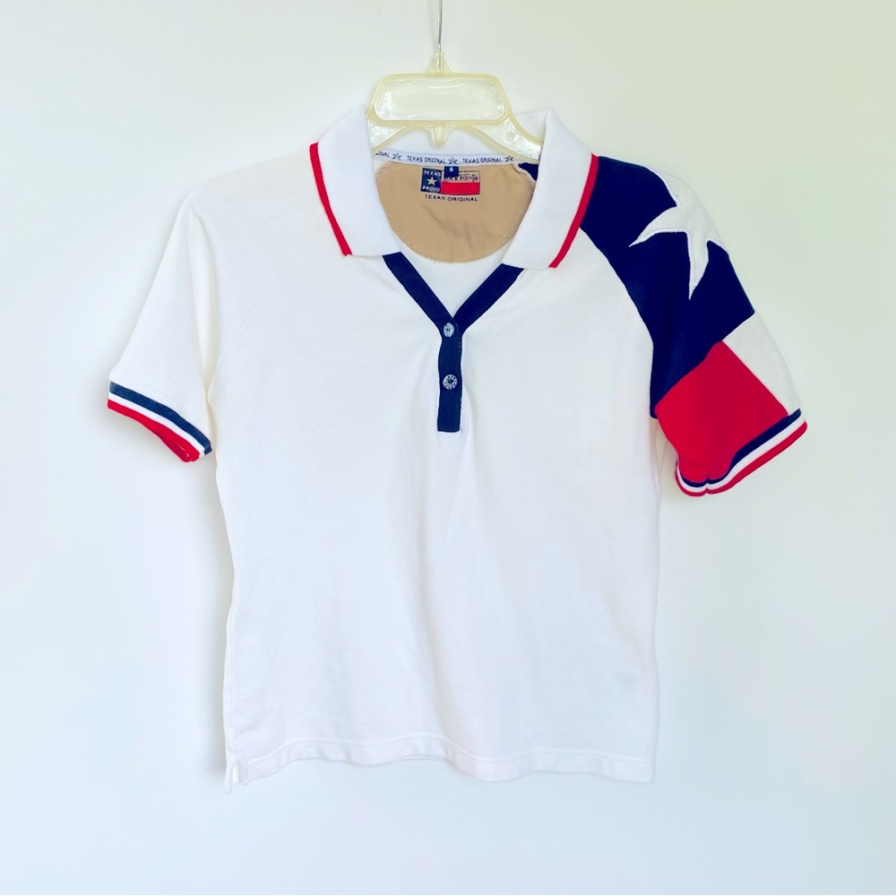 ROCKPOINT Texas Original Pique Polo Short Sleeve Shirt Tee Top Size M